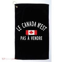 Canada Is Not For Sale Le Canada NEst Pas à Vendre Golf Towel thumb 0