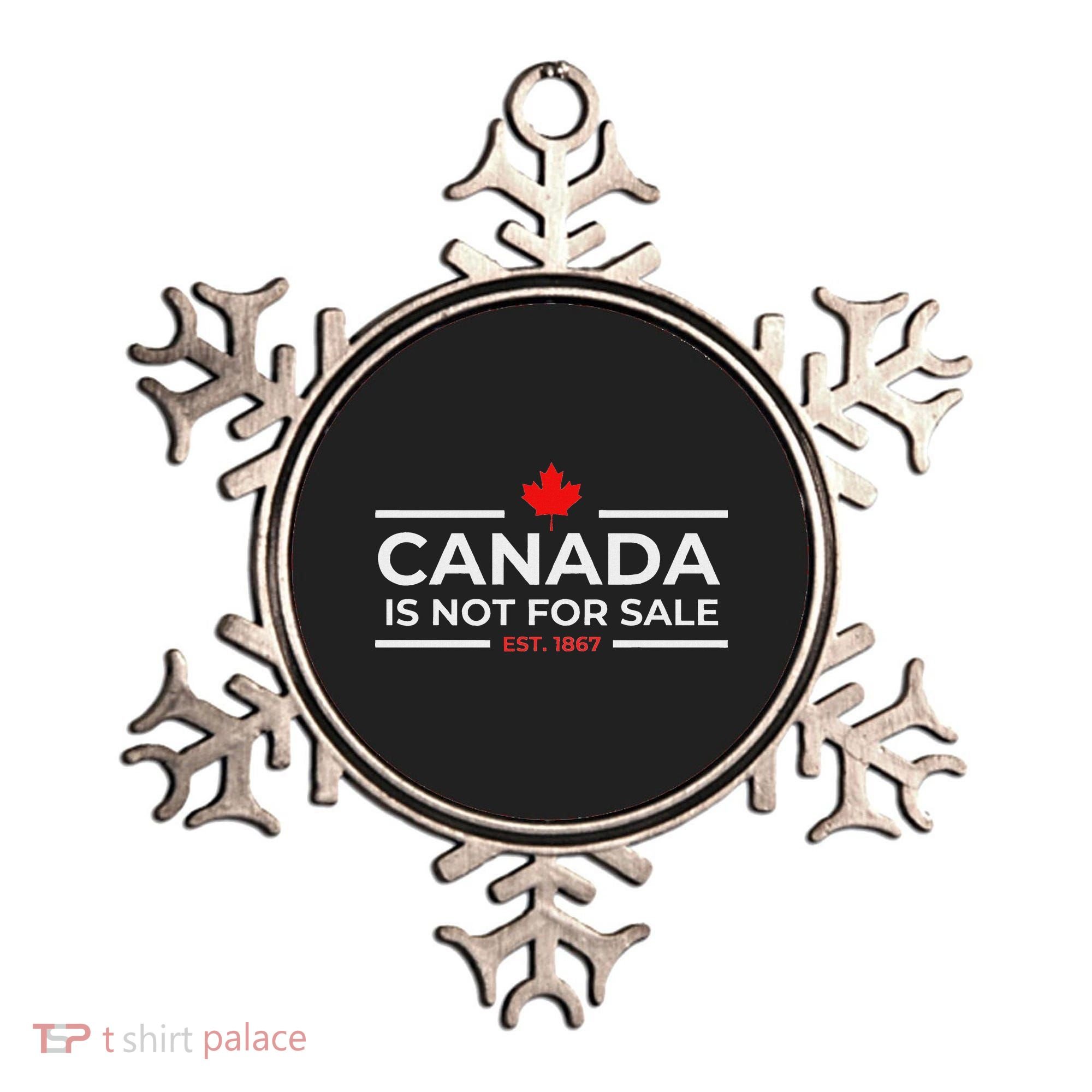 Canada Is Not For Sale 1867 Ornament