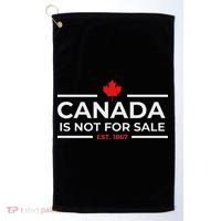Canada Is Not For Sale 1867 Golf Towel thumb 0