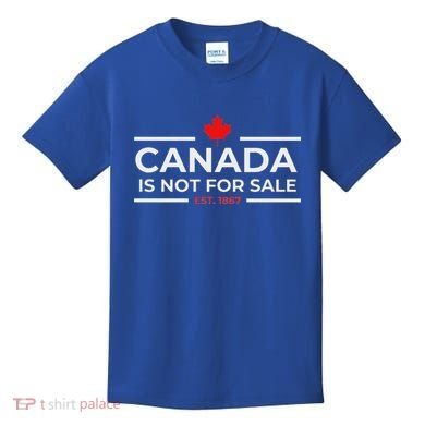 Canada Is Not For Sale 1867 Kids T-Shirt