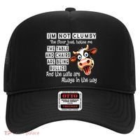 Cow IM Not Clumsy The Floor Just Hates Me The Table Hat thumb 0