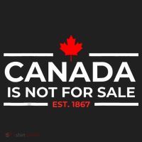 Canada Is Not For Sale 1867 Funny Beanie thumb 2