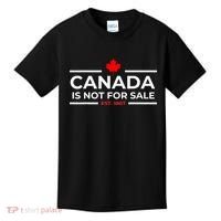 Canada Is Not For Sale 1867 Funny Kids T-Shirt thumb 0