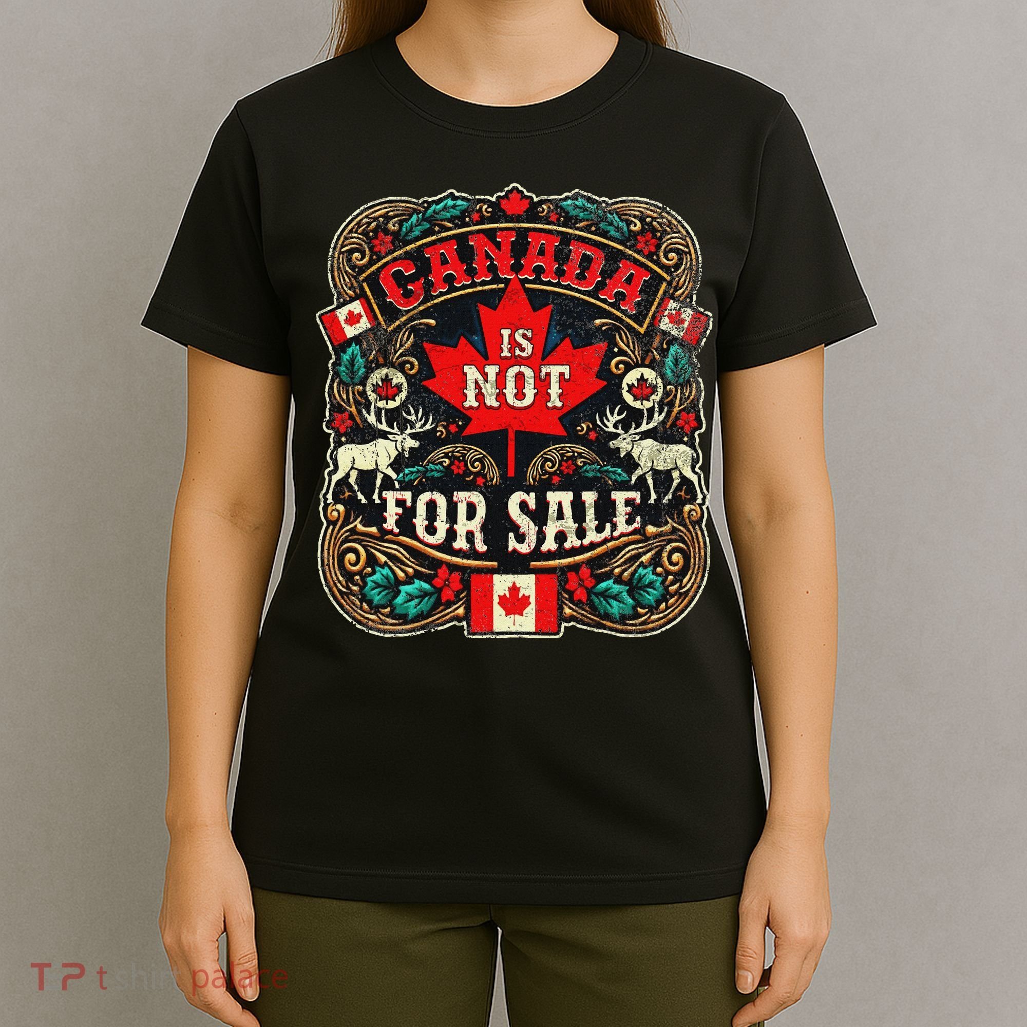Canada Is Not For Sale Est. 1867 Proud Canadian T-Shirt