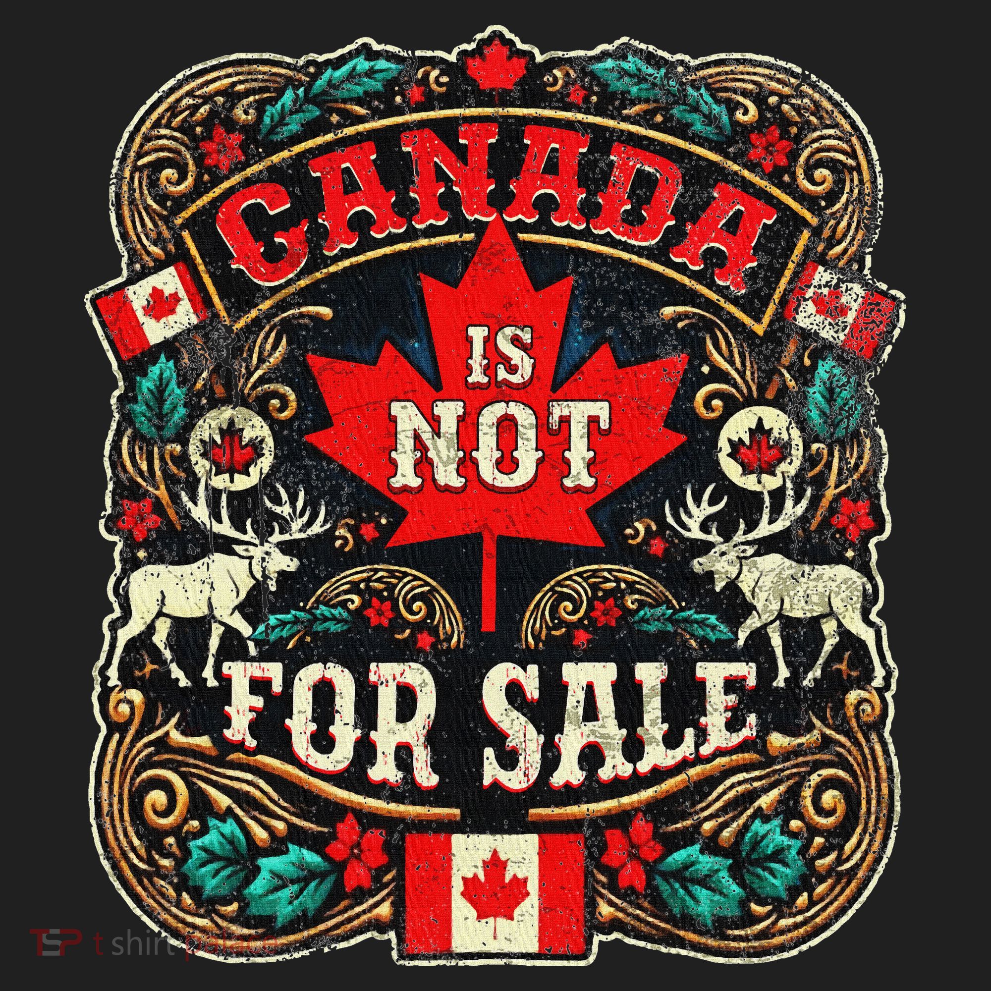 Canada Is Not For Sale Est. 1867 Proud Canadian Beanie