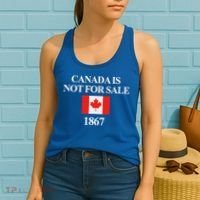Canada Is Not For Sale 1867 Women's Tank Top thumb 2