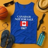 Canada Is Not For Sale 1867 Tank Top thumb 4