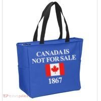 Canada Is Not For Sale 1867 Tote Bag thumb 2