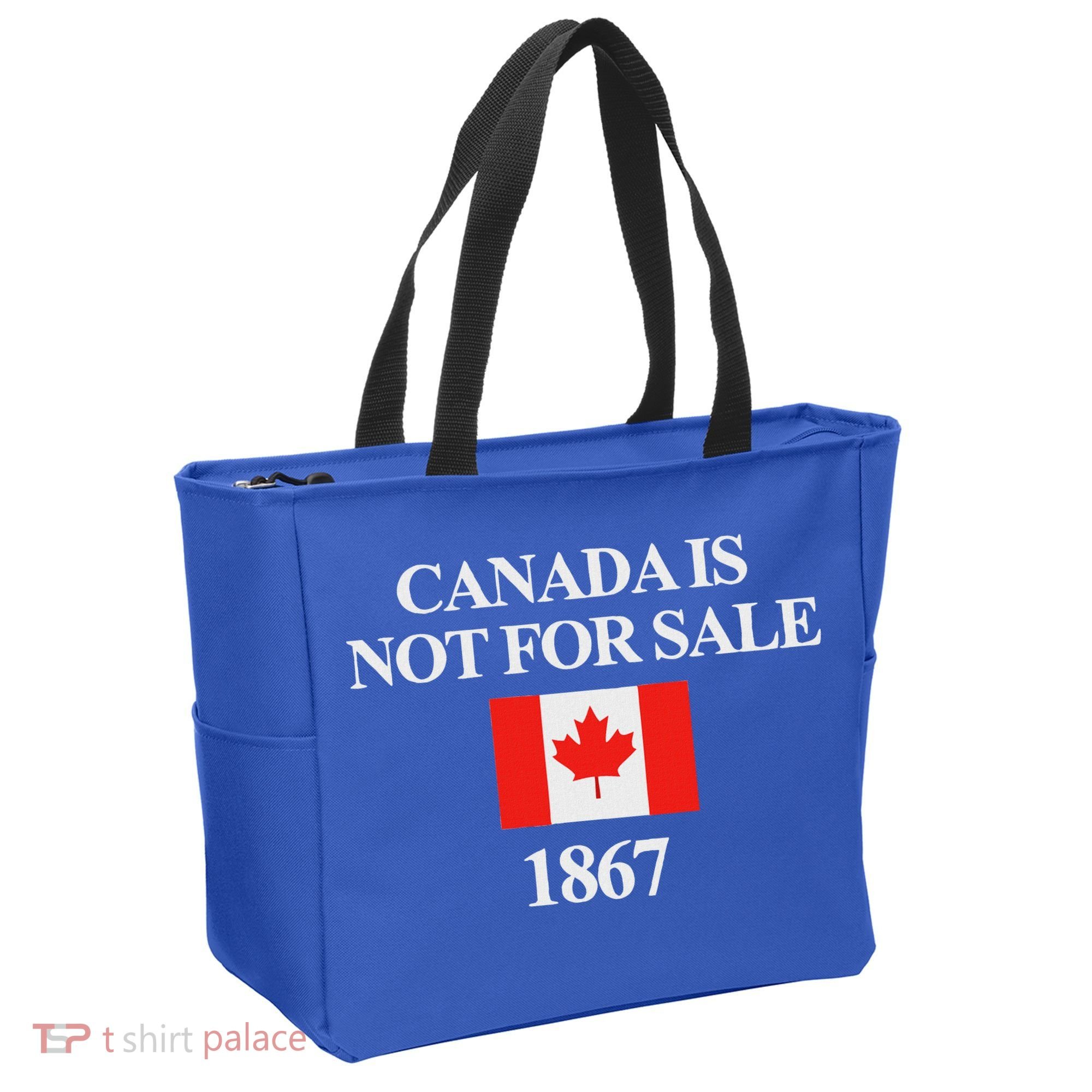 Canada Is Not For Sale 1867 Tote Bag