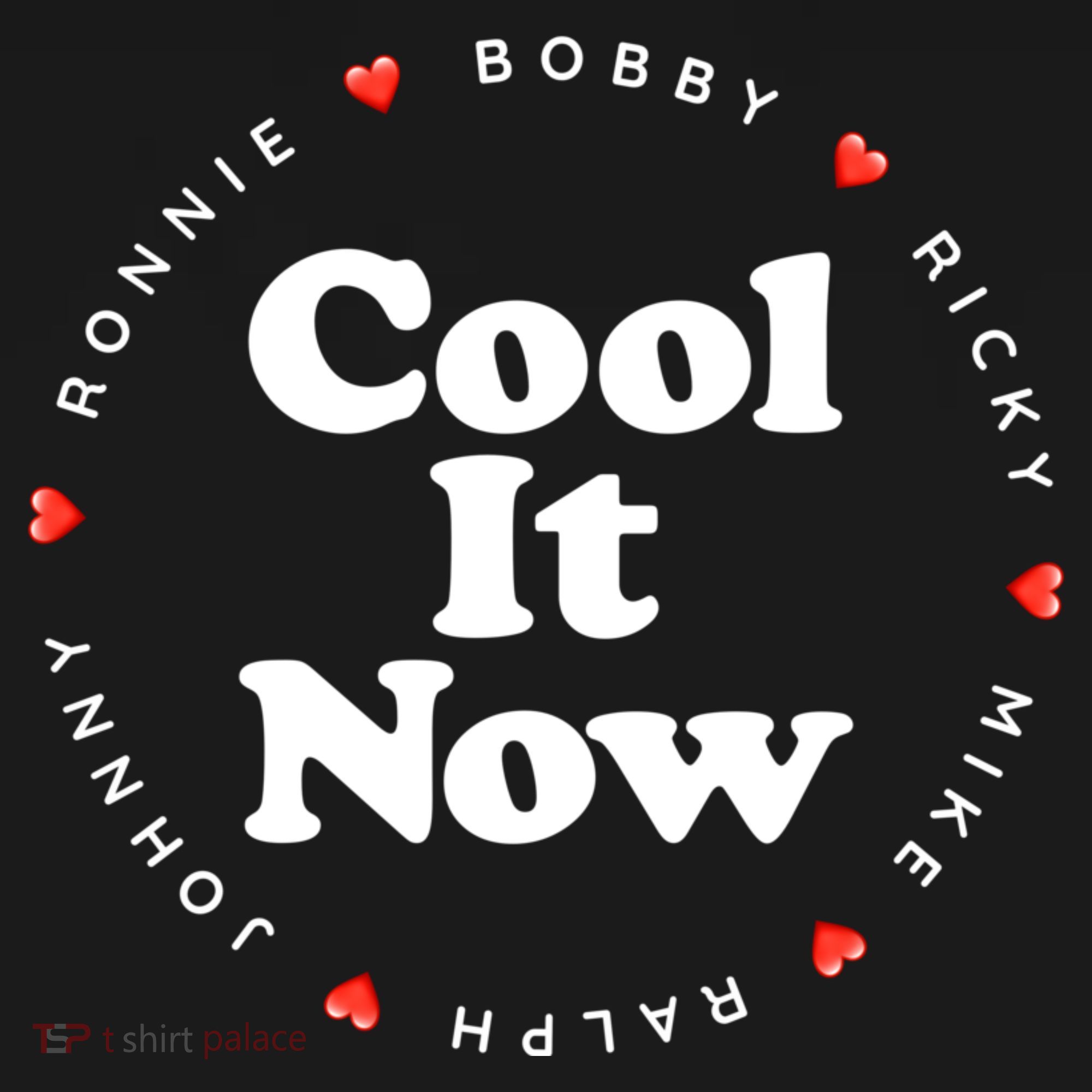 Cool It Now Ronnie Bobby Ricky Mike Ralph And Johnny Bucket Hat