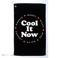 Cool It Now Ronnie Bobby Ricky Mike Ralph And Johnny Golf Towel thumb 0