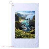Channel Islands National Park Golf Towel thumb 0