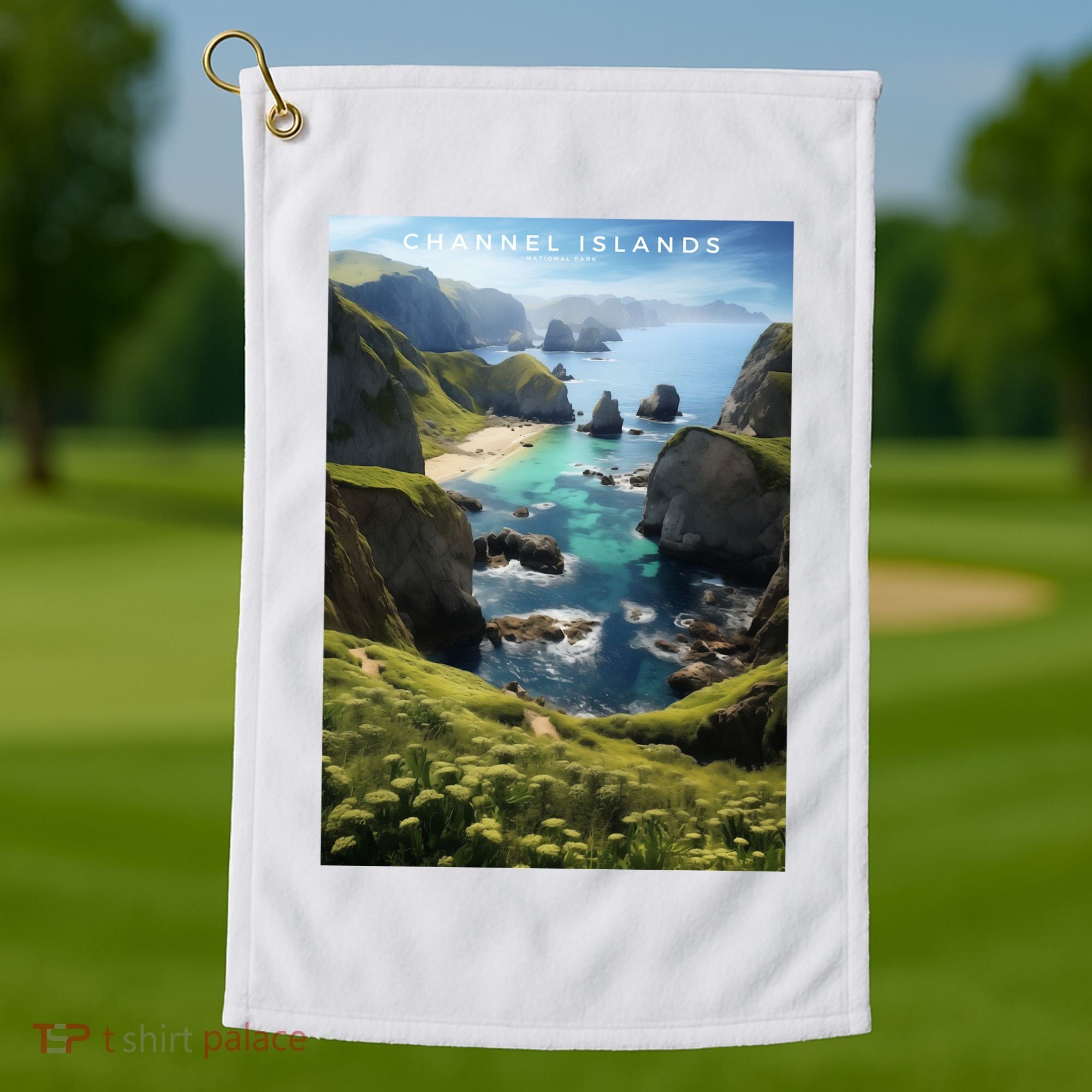 Channel Islands National Park Golf Towel
