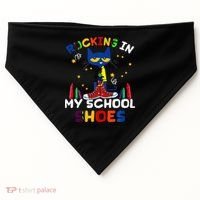 Catrocking I N My School Shoes USA-Made Doggie Bandana thumb 0