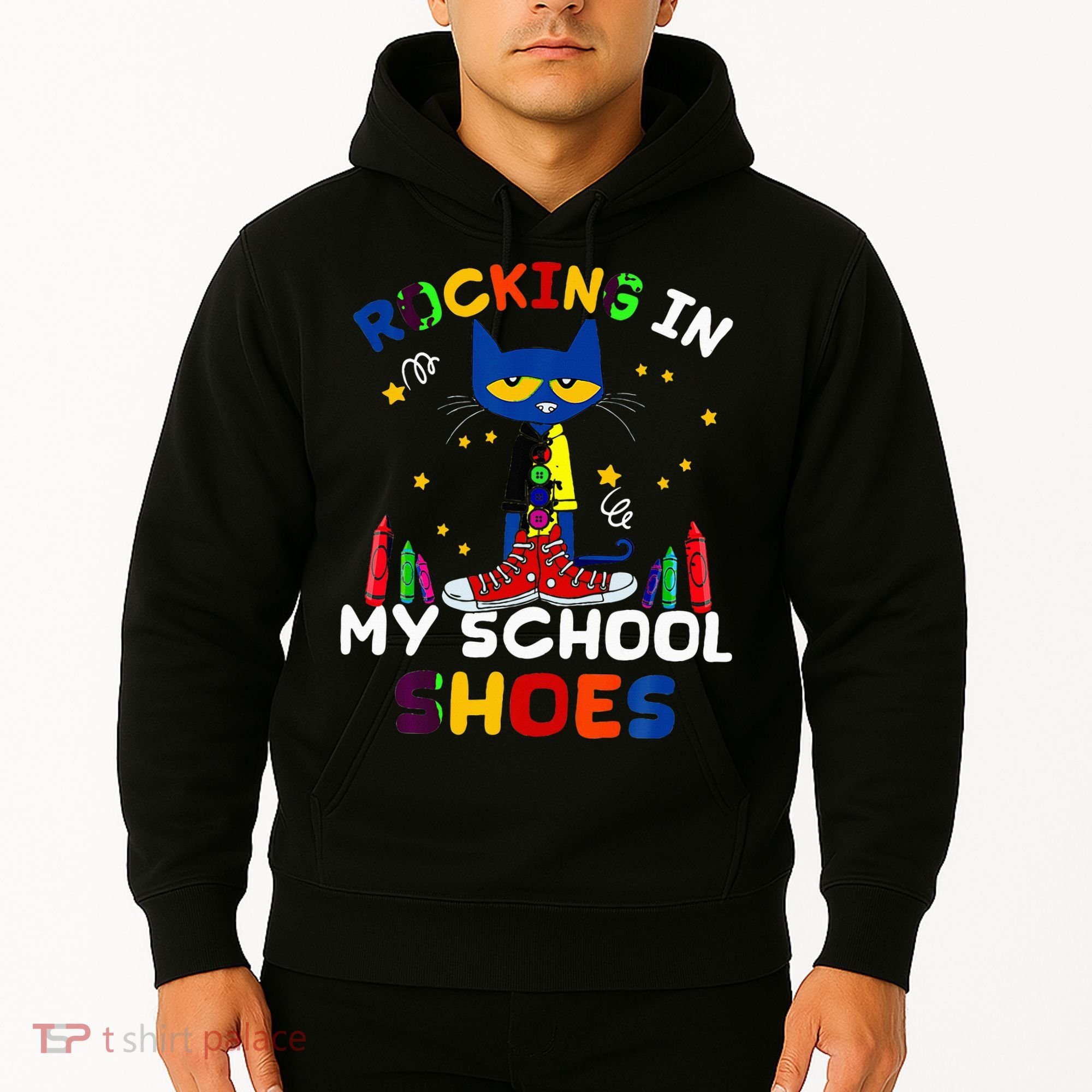 Catrocking I N My School Shoes Hoodie