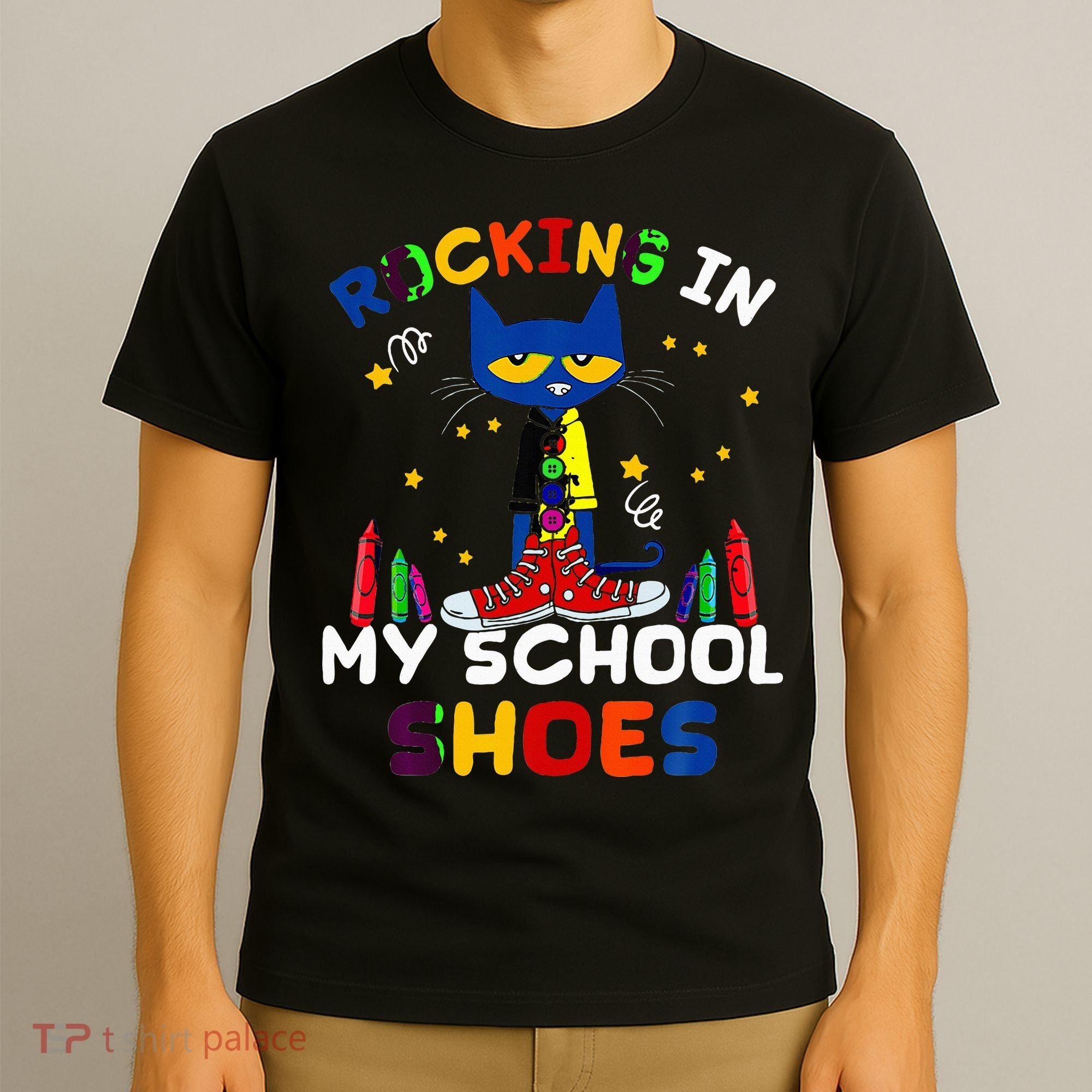 Catrocking I N My School Shoes T-Shirt