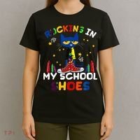 Catrocking I N My School Shoes T-Shirt thumb 4