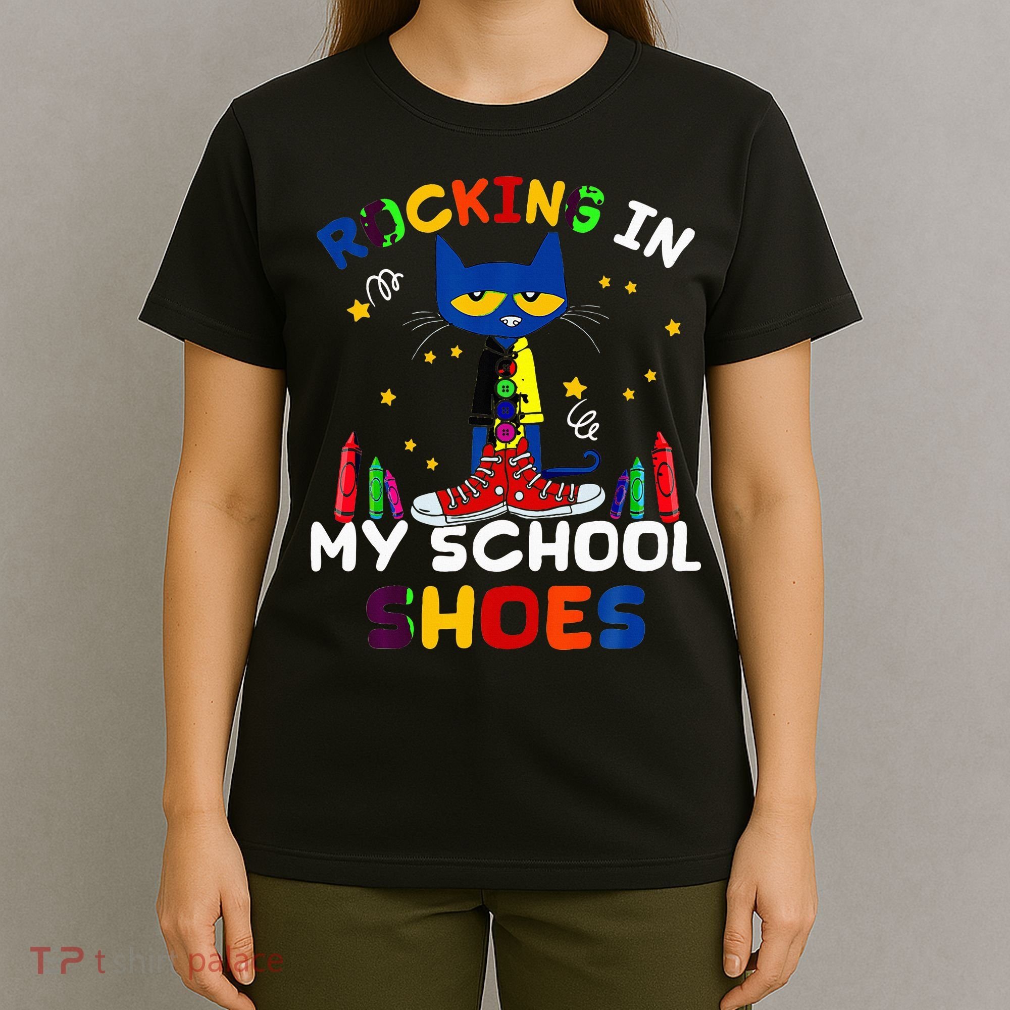 Catrocking I N My School Shoes T-Shirt