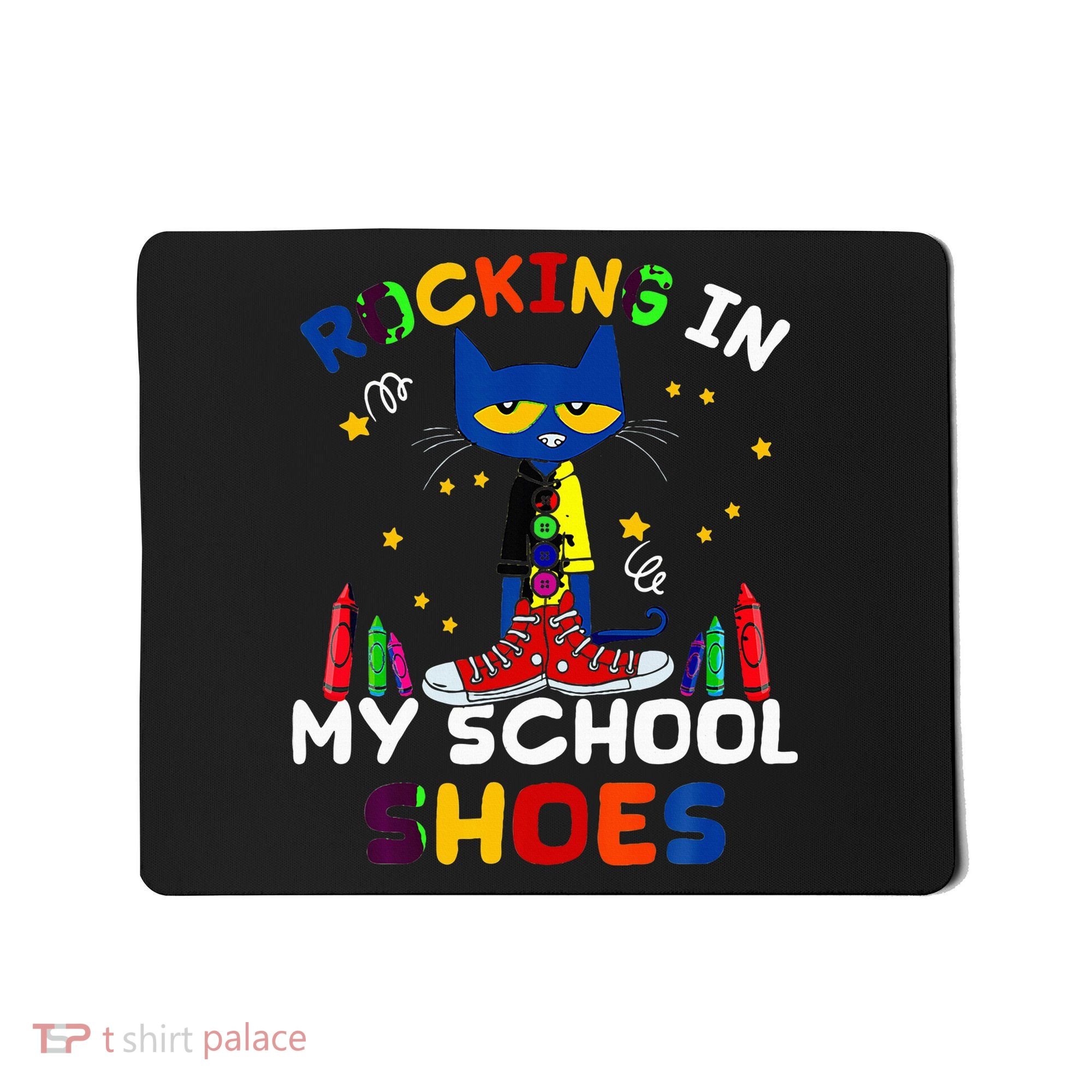 Catrocking I N My School Shoes Mousepad