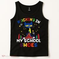Catrocking I N My School Shoes Tank Top thumb 2