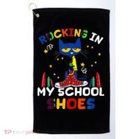 Catrocking I N My School Shoes Golf Towel thumb 0