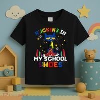 Catrocking I N My School Shoes Toddler T-Shirt thumb 3