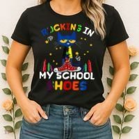 Catrocking I N My School Shoes Women's T-Shirt thumb 2