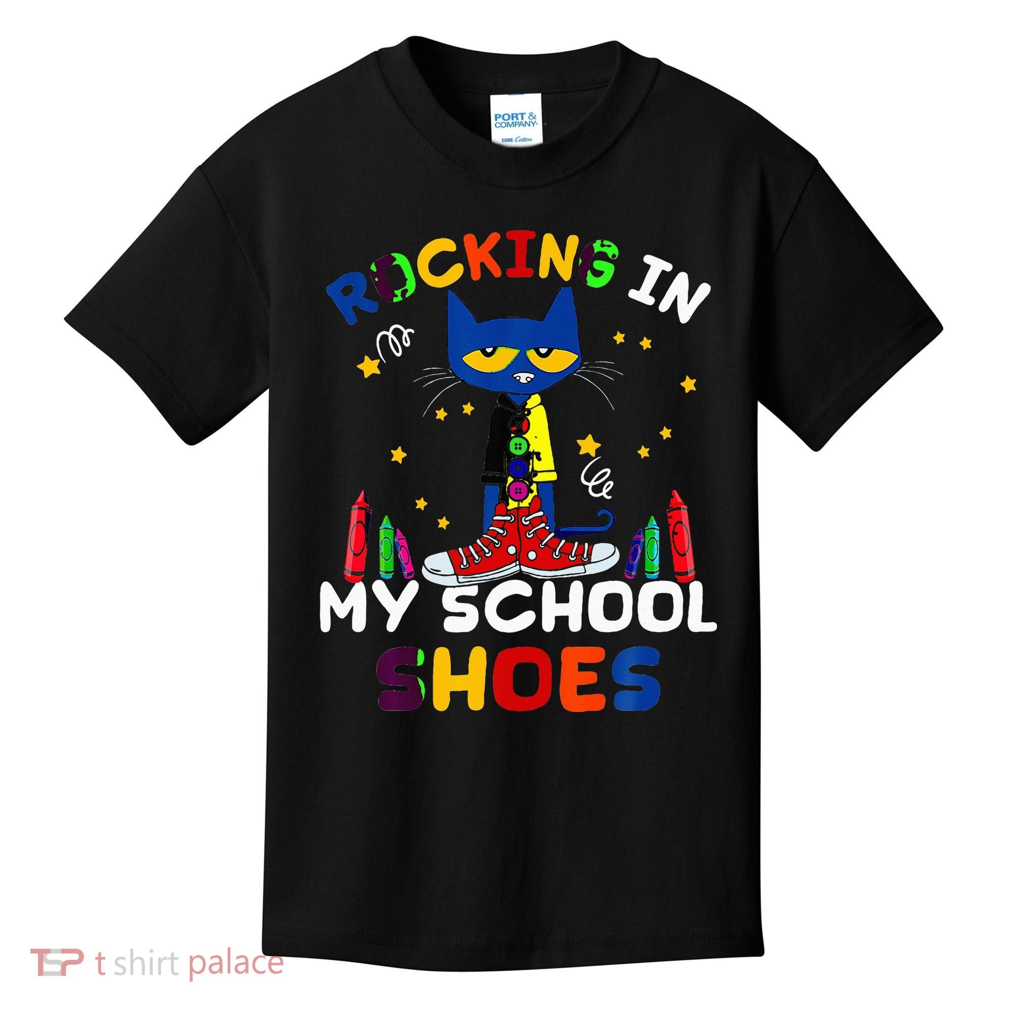 Catrocking I N My School Shoes Kids T-Shirt