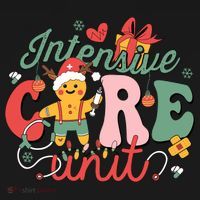 Christmas Icu Nurse Hospital Gingerbread Intensive Care Unit Ornament thumb 1