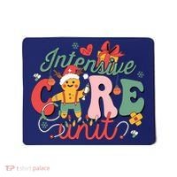 Christmas Icu Nurse Hospital Gingerbread Intensive Care Unit Mousepad thumb 0