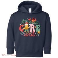 Christmas Icu Nurse Hospital Gingerbread Intensive Care Unit Toddler Hoodie thumb 0