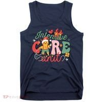Christmas Icu Nurse Hospital Gingerbread Intensive Care Unit Tank Top thumb 0