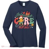 Christmas Icu Nurse Hospital Gingerbread Intensive Care Unit Women's Long Sleeve Shirt thumb 0