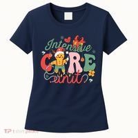 Christmas Icu Nurse Hospital Gingerbread Intensive Care Unit Women's T-Shirt thumb 0