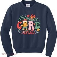 Christmas Icu Nurse Hospital Gingerbread Intensive Care Unit Kids Sweatshirt thumb 0