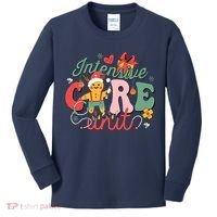 Christmas Icu Nurse Hospital Gingerbread Intensive Care Unit Kids Long Sleeve Shirt thumb 0