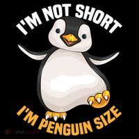 Cool IM Not Short IM Penguin Size Funny Animal Fans Gift Meaningful Gift Coffee Mug thumb 5