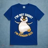 Cool IM Not Short IM Penguin Size Funny Animal Fans Gift Meaningful Gift T-Shirt thumb 5
