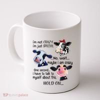 Cow IM Not Crazy IM Just Special Maybe IM Crazy Coffee Mug thumb 0