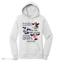 Cow IM Not Crazy IM Just Special Maybe IM Crazy Women's Hoodie thumb 0