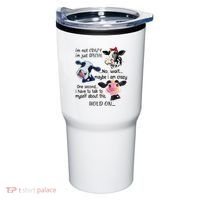 Cow IM Not Crazy IM Just Special Maybe IM Crazy Tumbler thumb 0