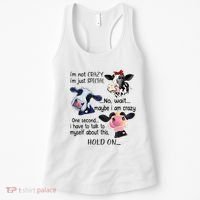 Cow IM Not Crazy IM Just Special Maybe IM Crazy Women's Tank Top thumb 0