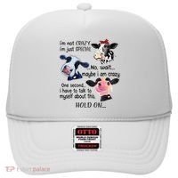 Cow IM Not Crazy IM Just Special Maybe IM Crazy Hat thumb 0