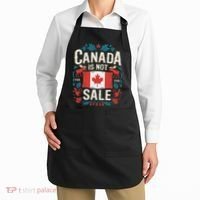 Canada Is Not For Sale Apron thumb 2