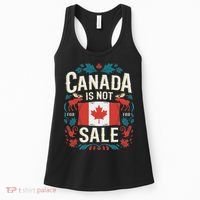 Canada Is Not For Sale Women's Tank Top thumb 0