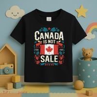 Canada Is Not For Sale Toddler T-Shirt thumb 3
