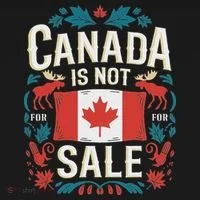 Canada Is Not For Sale Toddler T-Shirt thumb 4