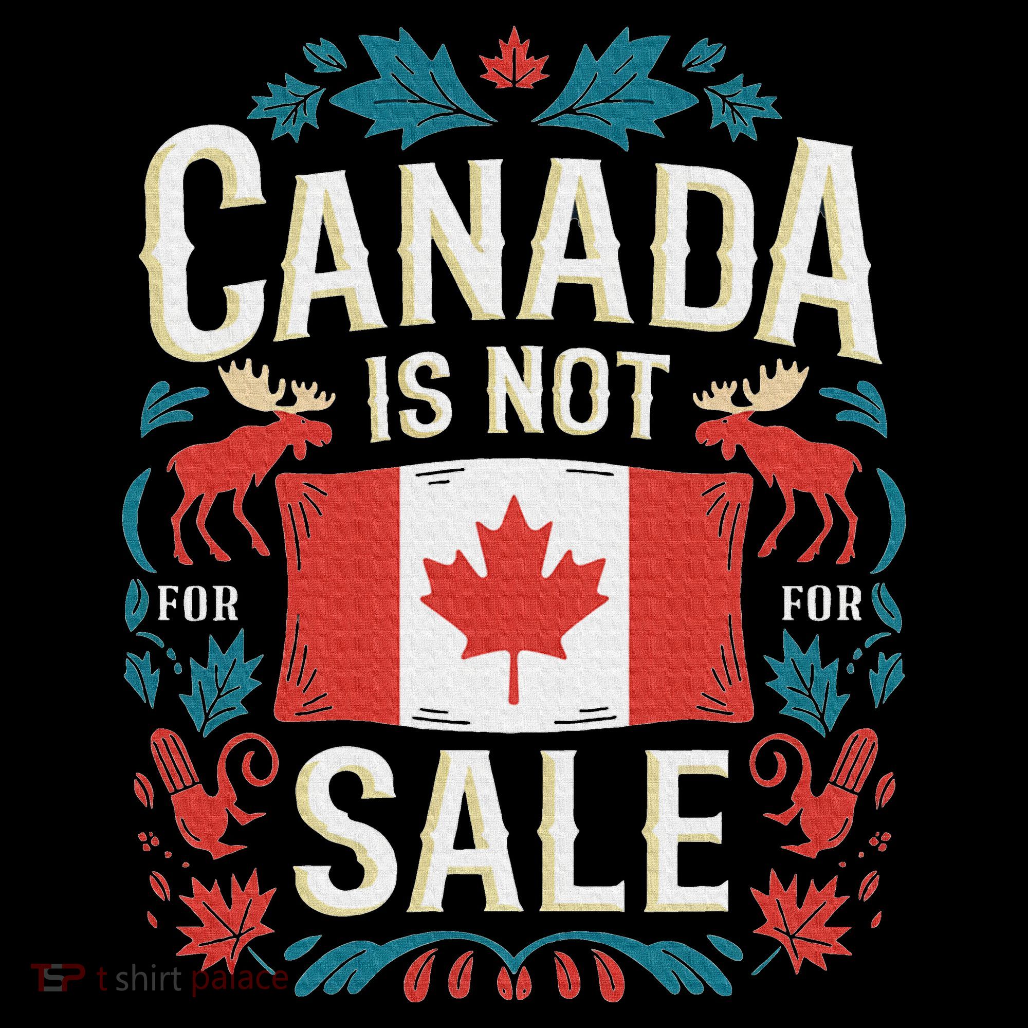 Canada Is Not For Sale Women's Long Sleeve Shirt