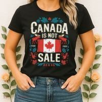 Canada Is Not For Sale Women's T-Shirt thumb 2