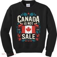 Canada Is Not For Sale Kids Sweatshirt thumb 0